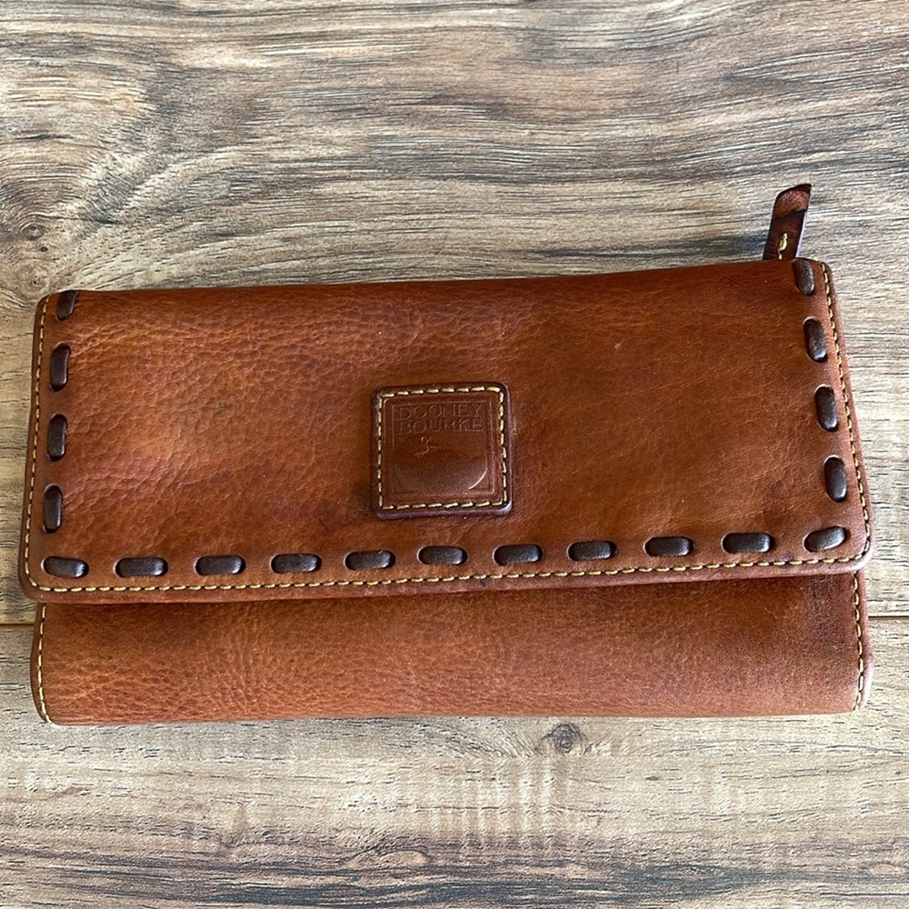 Pre-owned vintage dooney and bourke Satchel Brown - Picture 3 of 15